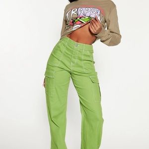 Fashion Nova Bad Intentions Cargo Pants - size 11 juniors. brand new with tags